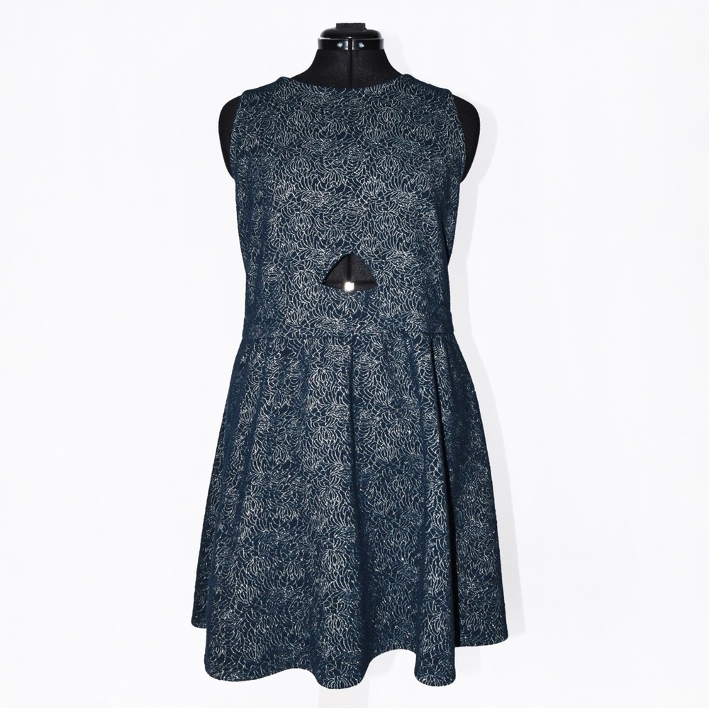 A-Line Sleeveless Cutout Dress